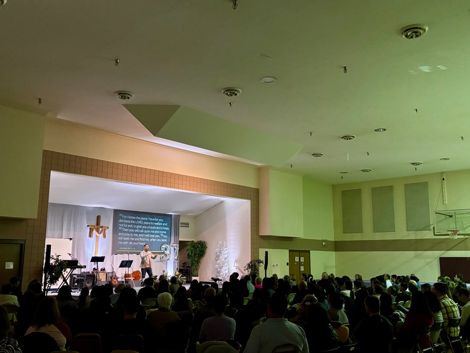 Worship in the gym